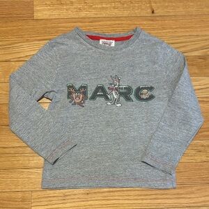 Looney Tunes x Marc Jacobs. Gray Long Sleeve T-shirt